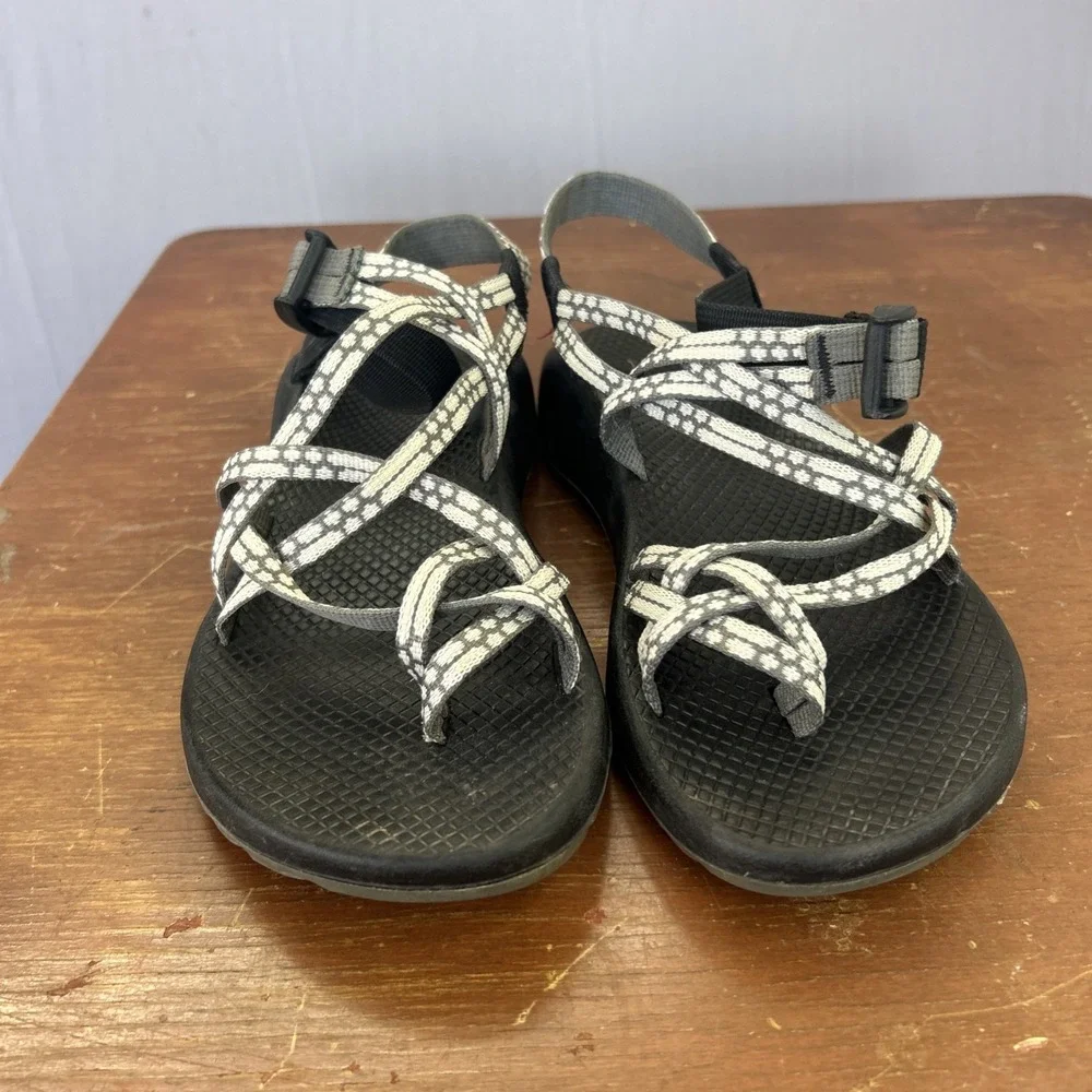 Chaco ZX/2 Yampa Sandals Womens Size 9 Gray Toe Loop Water Sport Hiking Outdoor